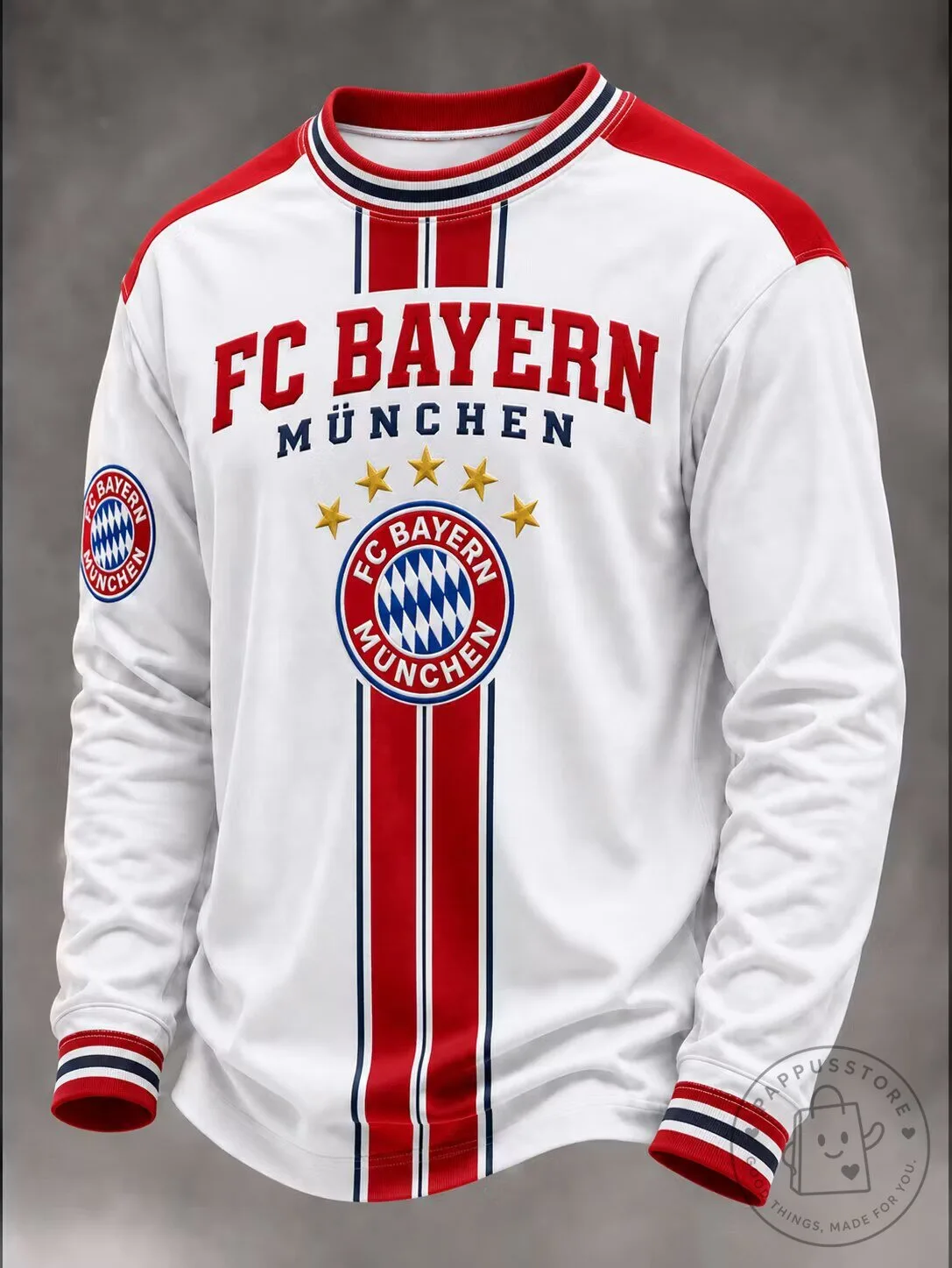 FC Bayern Munich Football Club Soccer Team Fan Sweatshirt