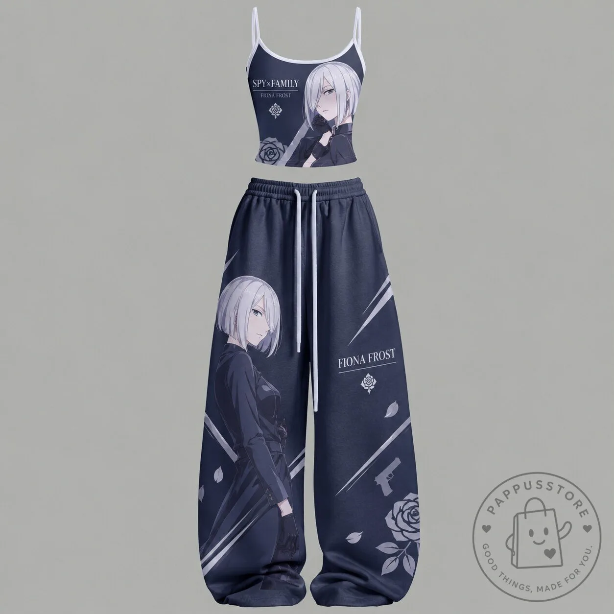 Spy x Family Fiona Frost Anime Manga Character Women's Tank Top and Pants Set