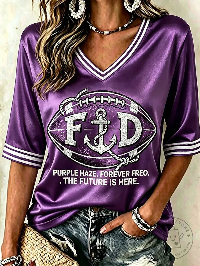 Fremantle Dockers Purple Haze Football Club Fan T-Shirt