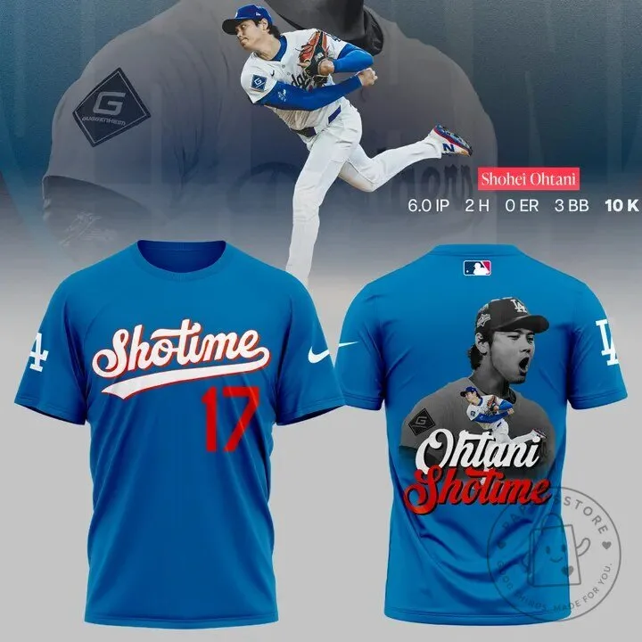 Shohei Ohtani Shotime Baseball Fan T-Shirt