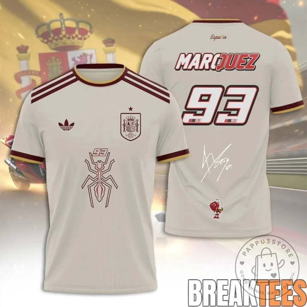 Marc Marquez Spain National Football Team Limited Edition Jersey