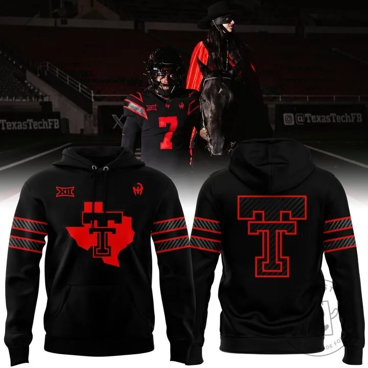 Texas Tech Red Raiders Football Team Special Uniform Hoodie