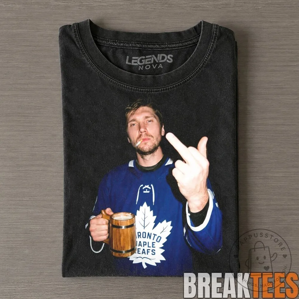 Sergei Bobrovsky Toronto Maple Leafs Smoking Middle Finger Funny T-Shirt 7 Sergei Bobrovsky Toronto Maple Leafs Smoking Middle Finger Funny T-Shirt