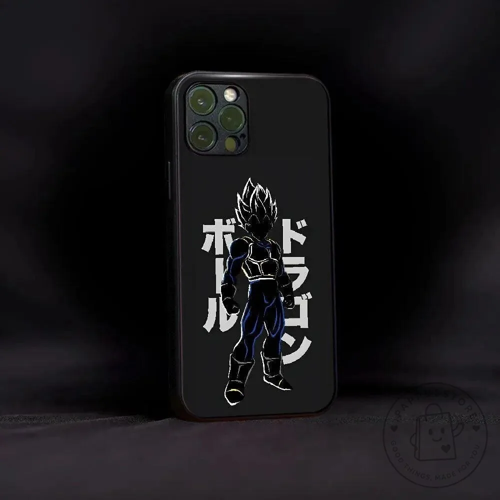 Dragon Ball Z Vegeta Super Saiyan Black Phone Case