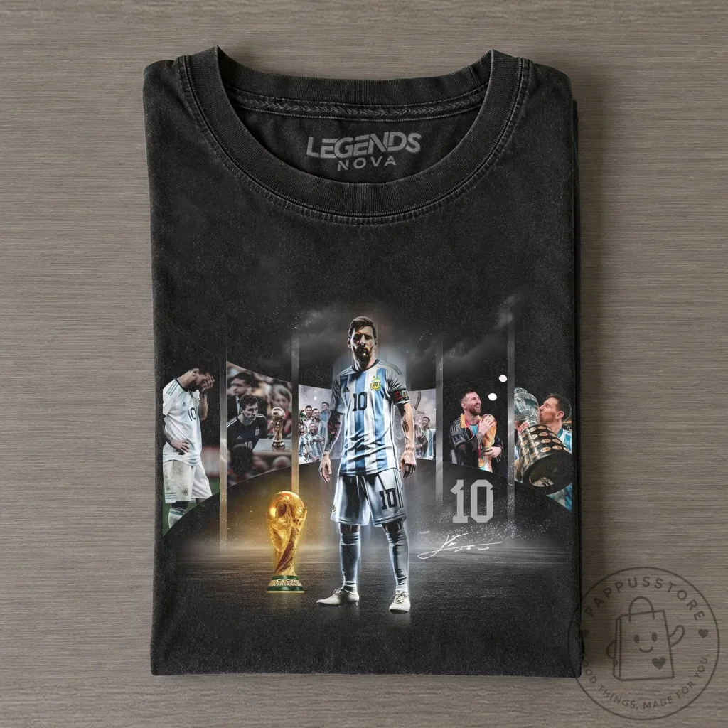 Messi T-Shirt: World Cup Champion Football Legend Apparel 25 Messi T-Shirt: World Cup Champion Football Legend Apparel
