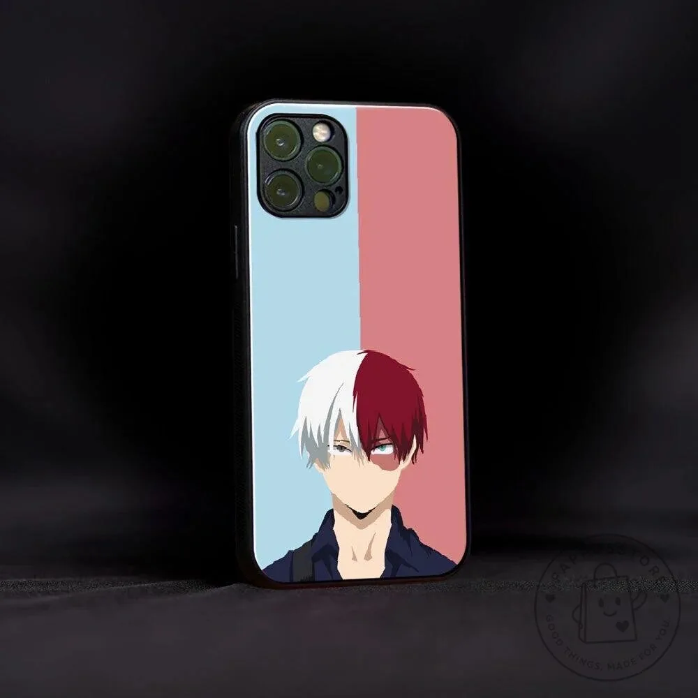 My Hero Academia Shoto Todoroki Anime Character iPhone Phone Case