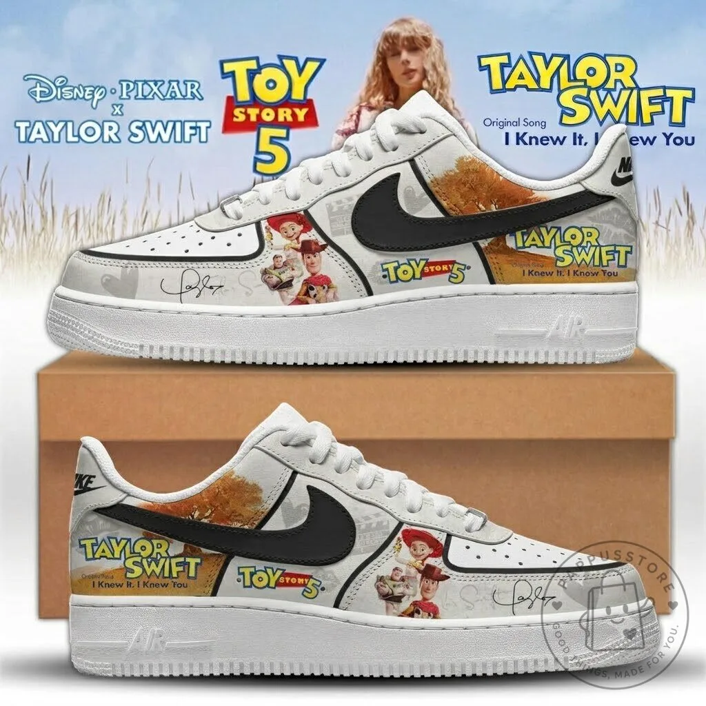 Taylor Swift x Toy Story 5 New Song Limited Edition AF1 Sneakers