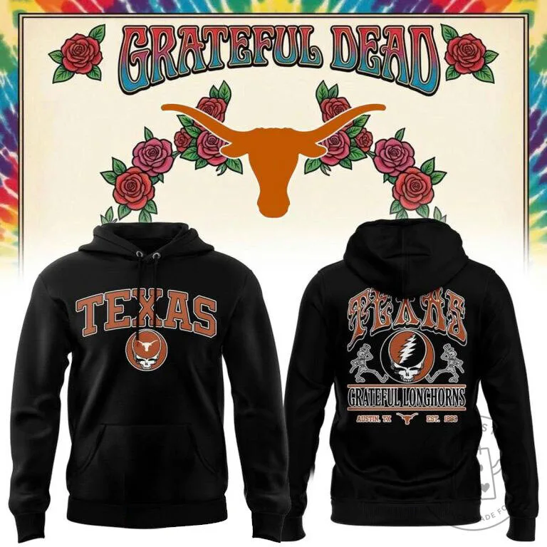 Texas Longhorns Grateful Dead Night Limited Edition Hoodie