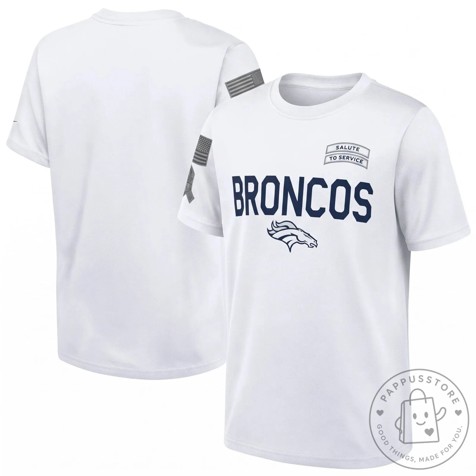 Denver Broncos Salute To Service Military Appreciation Olive Green T-Shirt 13 Denver Broncos Salute To Service Military Appreciation Olive Green T-Shirt