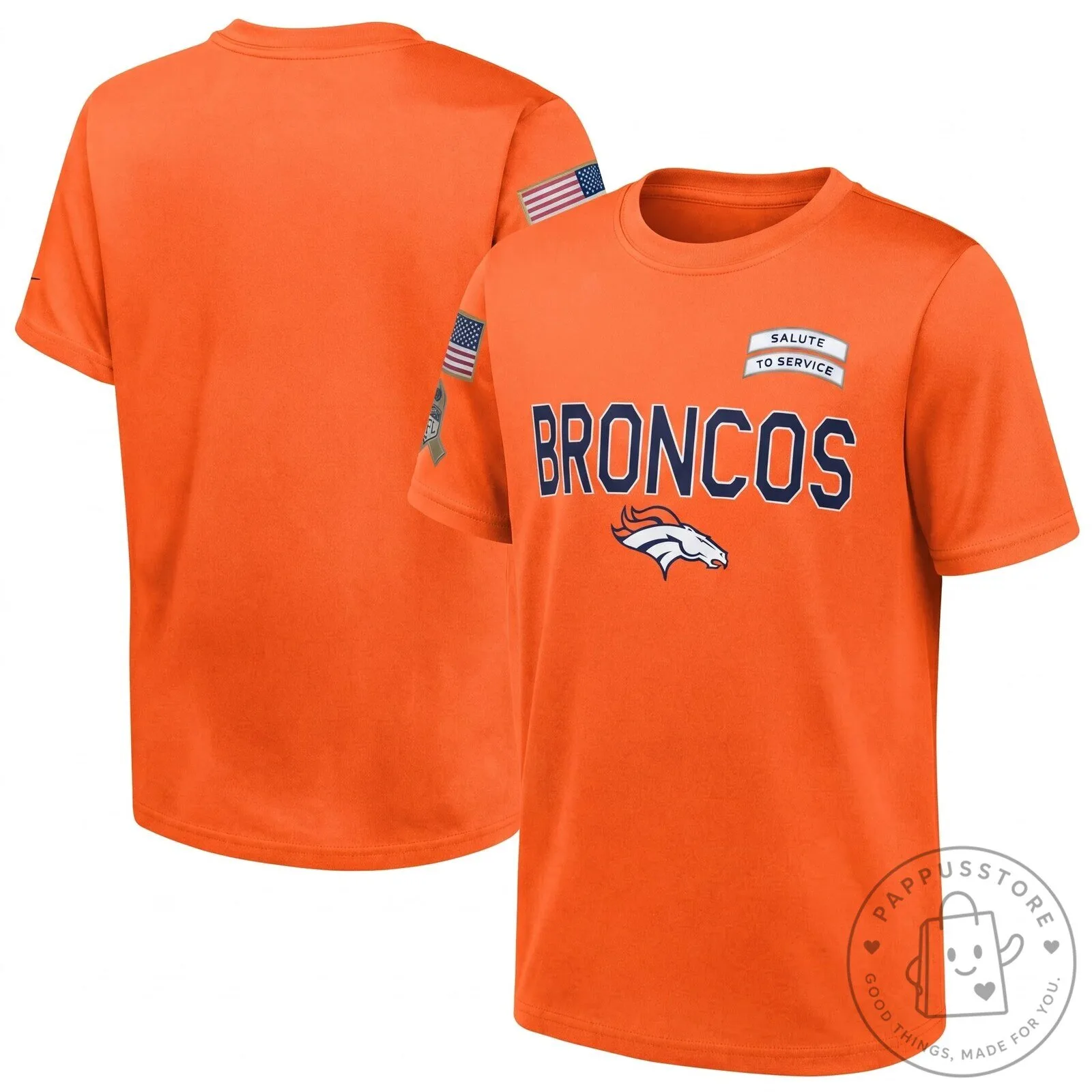 Denver Broncos Salute To Service Military Appreciation Olive Green T-Shirt 15 Denver Broncos Salute To Service Military Appreciation Olive Green T-Shirt