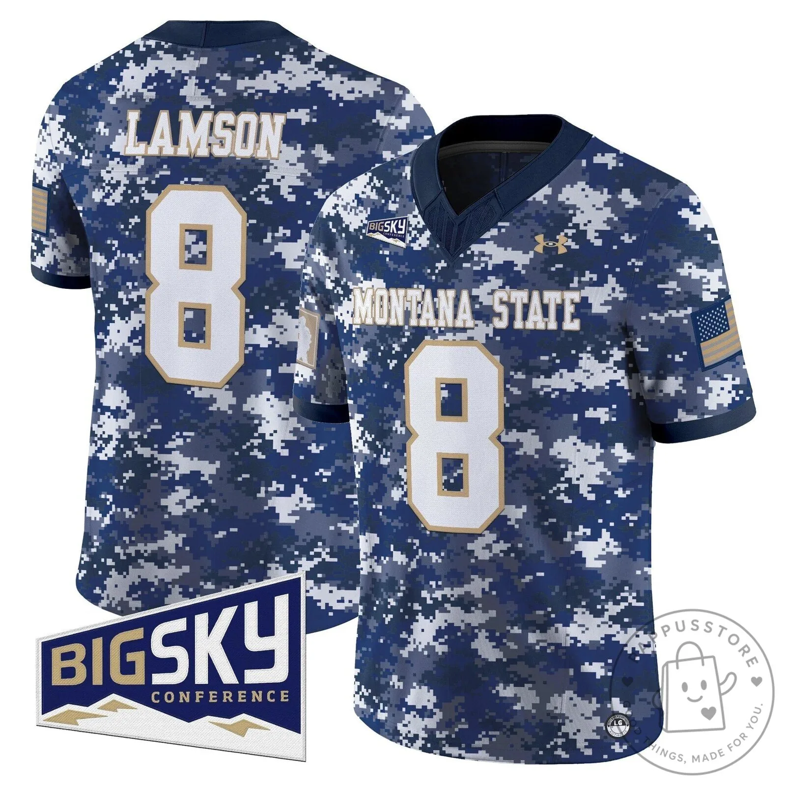 Montana State Bobcats Football Jersey 2025 Vapor Limited Edition Stitched