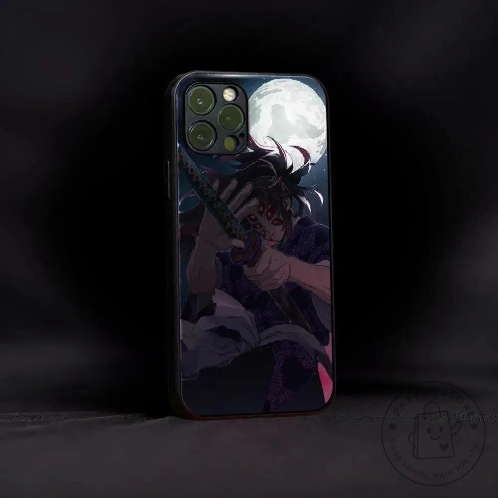 Kokushibo Demon Slayer Anime Moon Phone Case