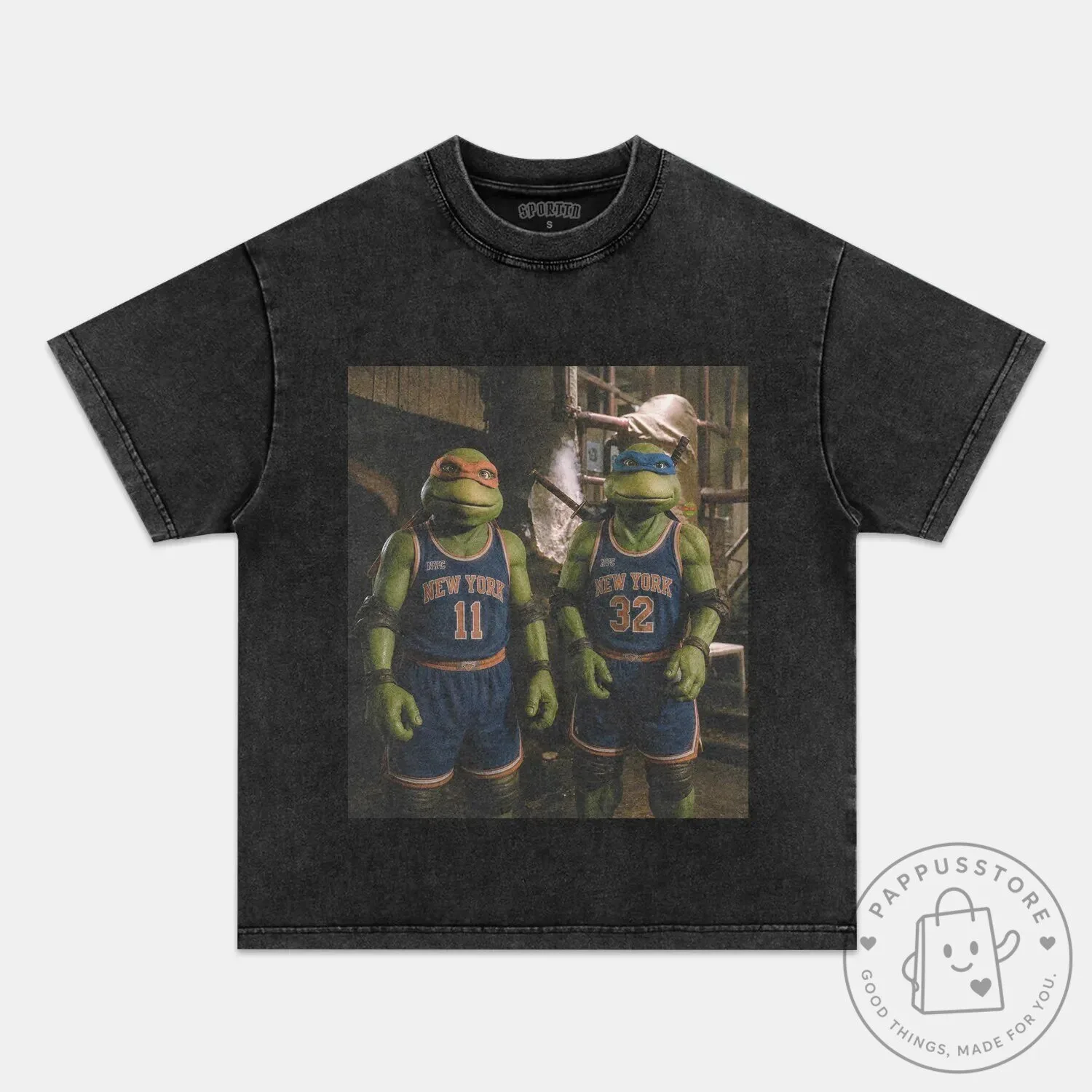 Teenage Mutant Ninja Turtles New York Basketball Team T-Shirt