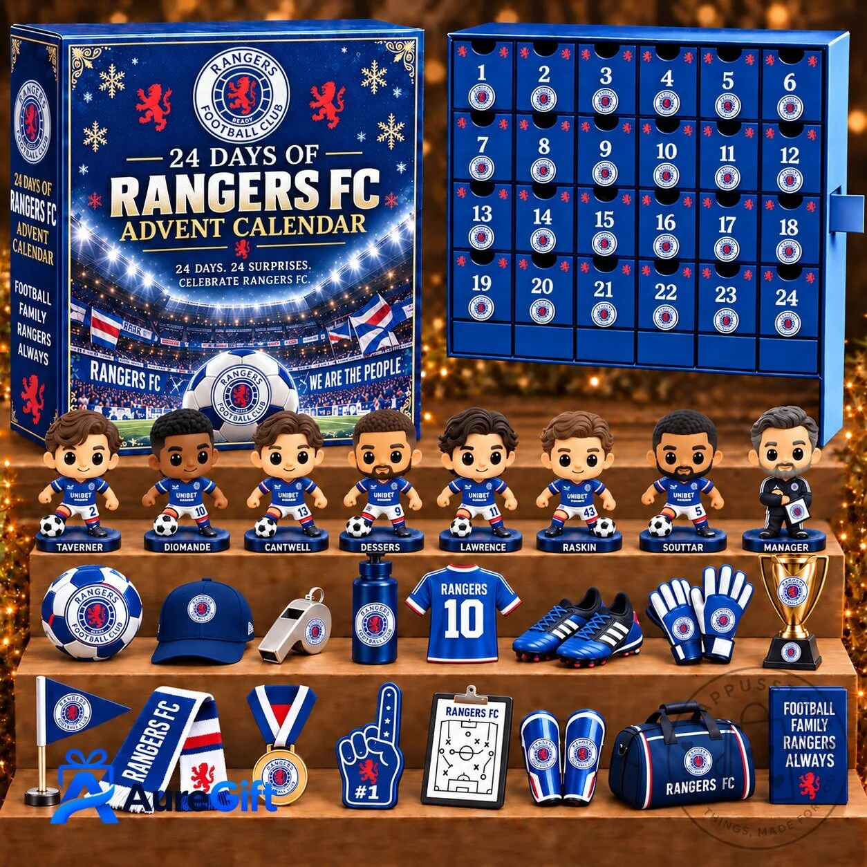 Rangers Football Club 24 Days of Surprises Advent Calendar