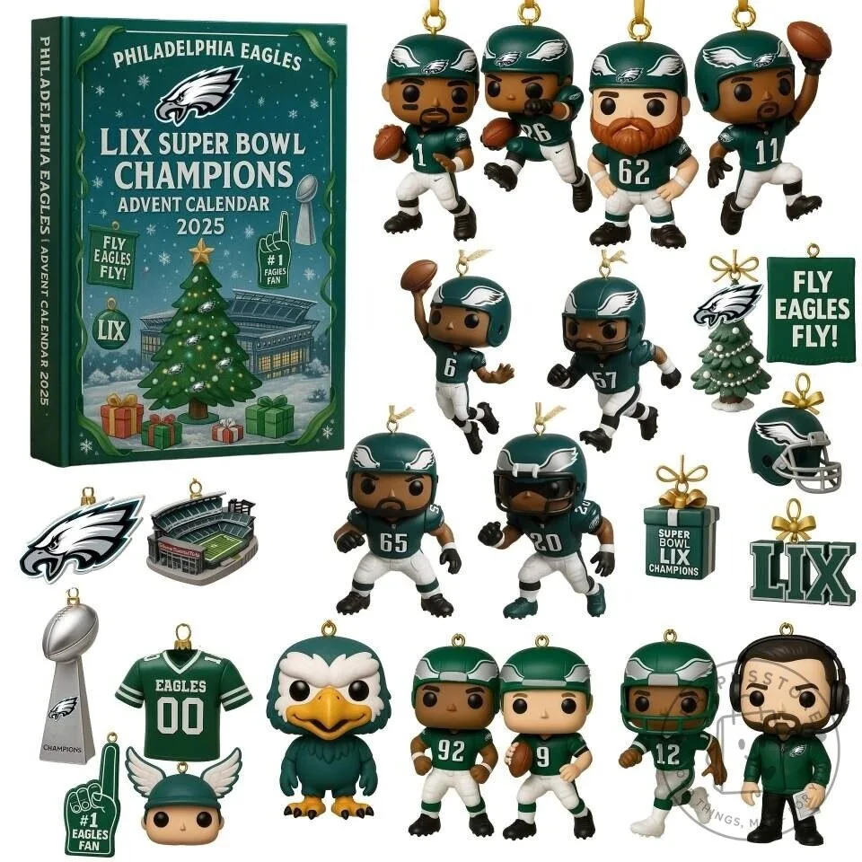 Advent Calendar for Super Bowl LIX Champions - Philadelphia Eagles Edition