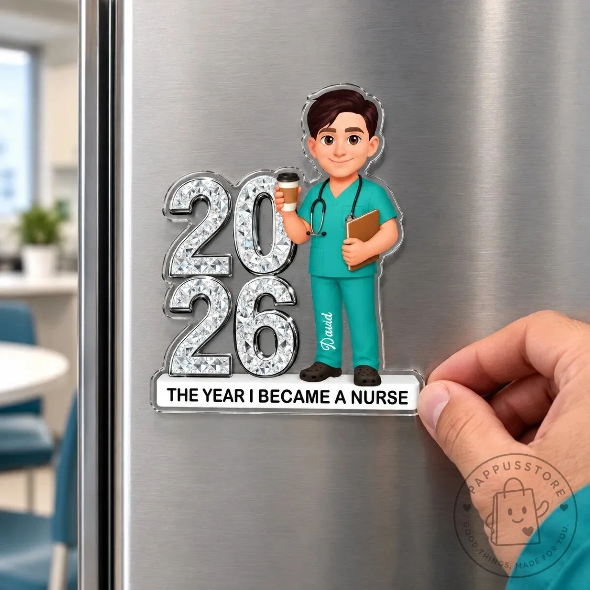 Personalized Nurse Graduation Year Acrylic Fridge Magnet 14 Personalized Nurse Graduation Year Acrylic Fridge Magnet