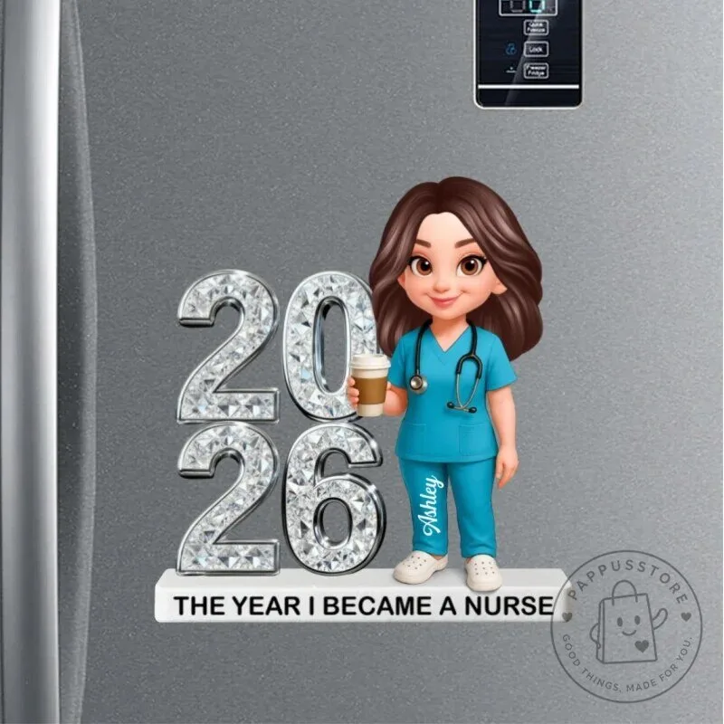 Personalized Nurse Graduation Year Acrylic Fridge Magnet 15 Personalized Nurse Graduation Year Acrylic Fridge Magnet