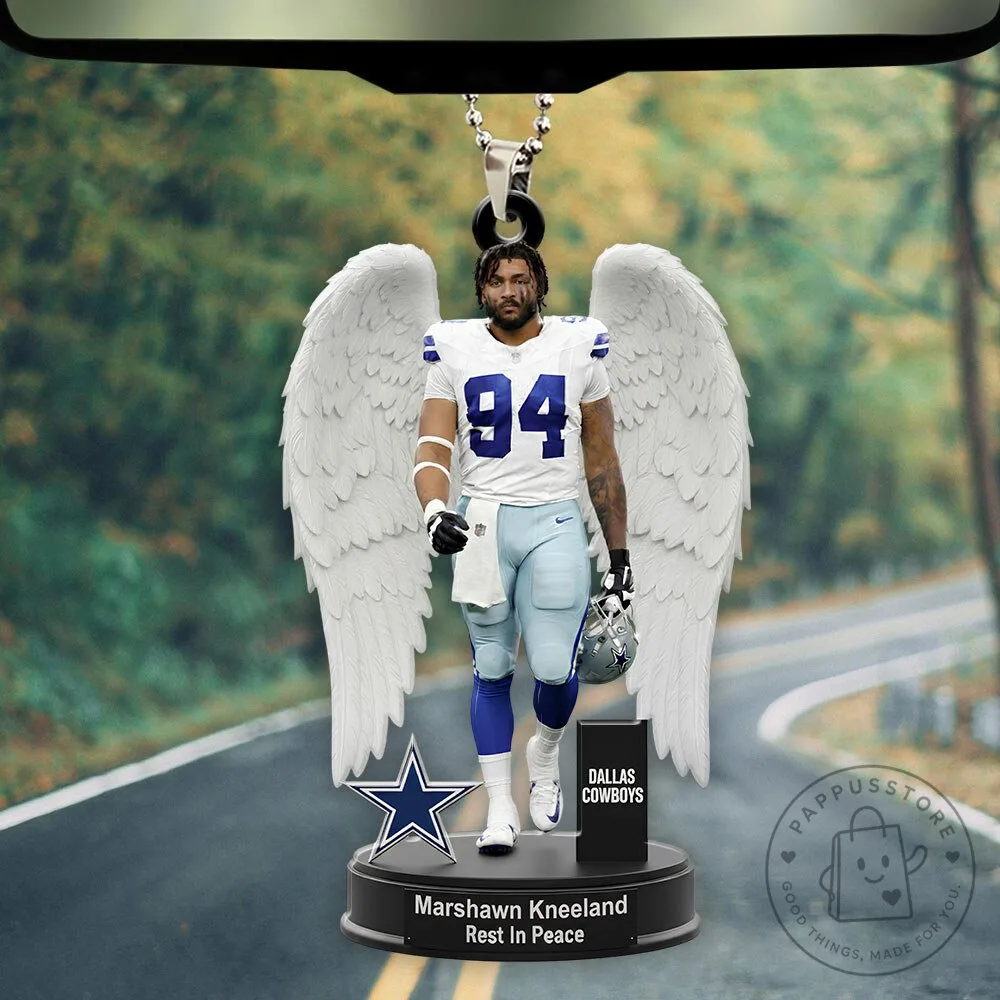 Marshawn Kneeland Dallas Cowboys Football Player Acrylic Car Ornament