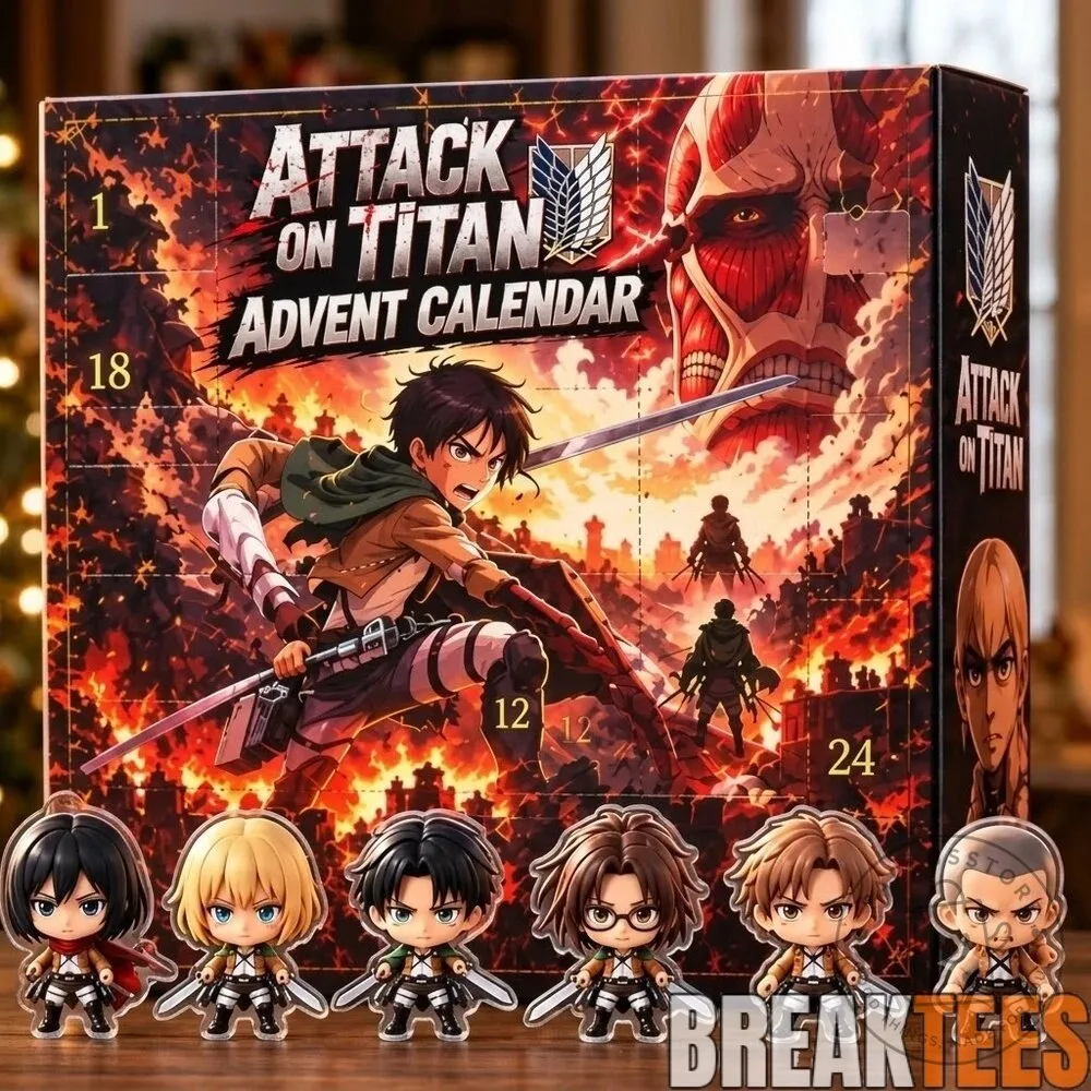 Attack on Titan Anime Advent Calendar with 24 Mini Figurines 7 Attack on Titan Anime Advent Calendar with 24 Mini Figurines