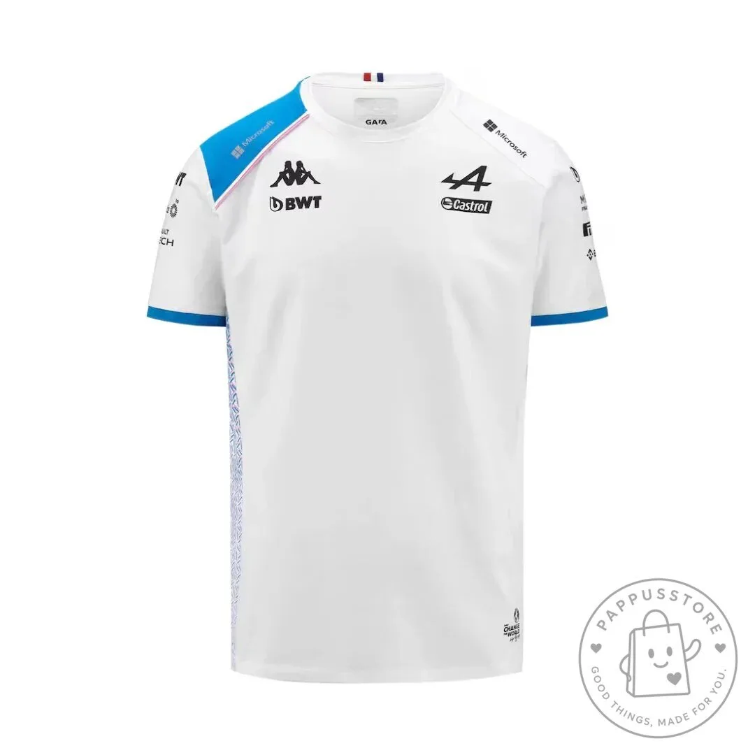 Alpine F1 Team 2023 White Racing Fan Jersey