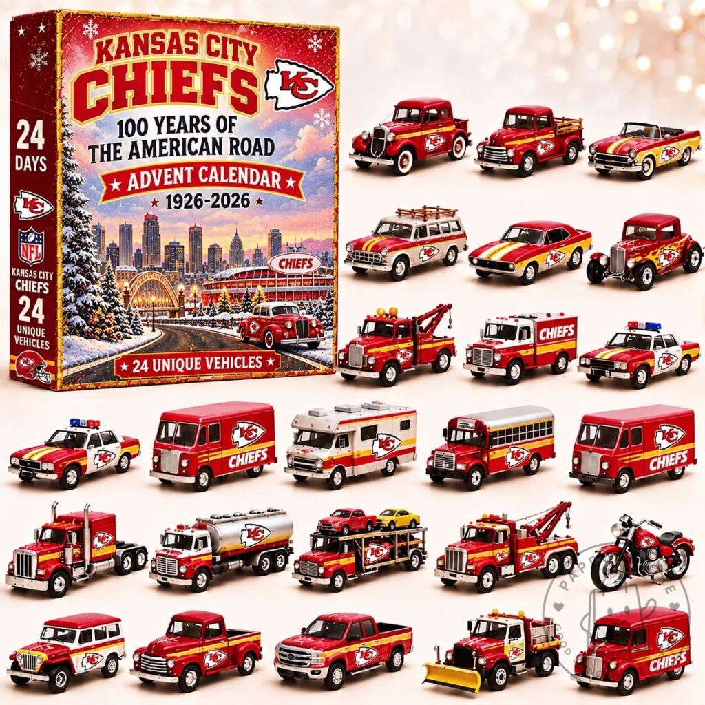 Kansas City Chiefs 100 Years of the American Road 24 Day Advent Calendar Kansas City Chiefs 100 Years of the American Road 24 Day Advent Calendar