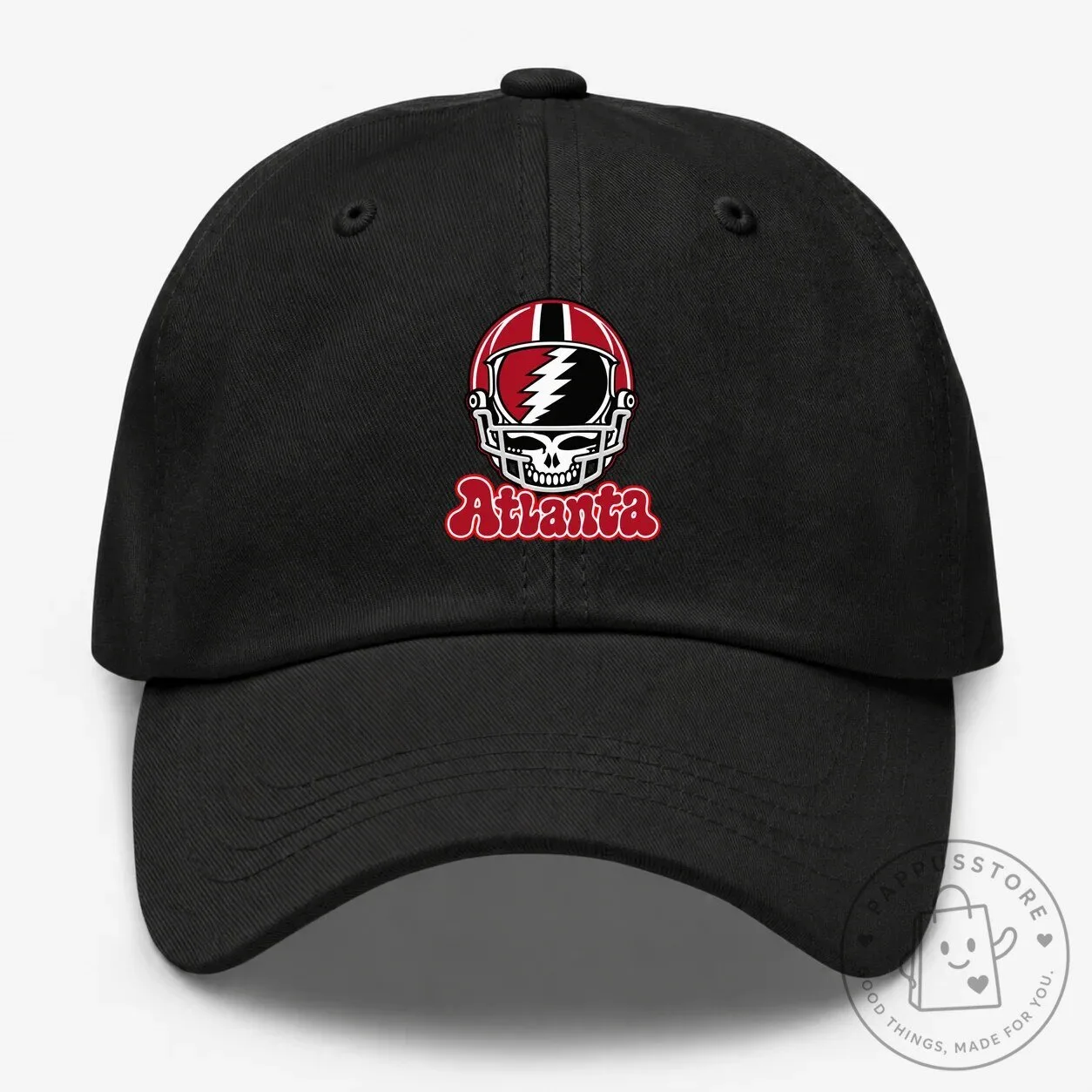 Atlanta Grateful Dead Steal Your Face Football Helmet Embroidered Cap Hat 10 Atlanta Grateful Dead Steal Your Face Football Helmet Embroidered Cap Hat