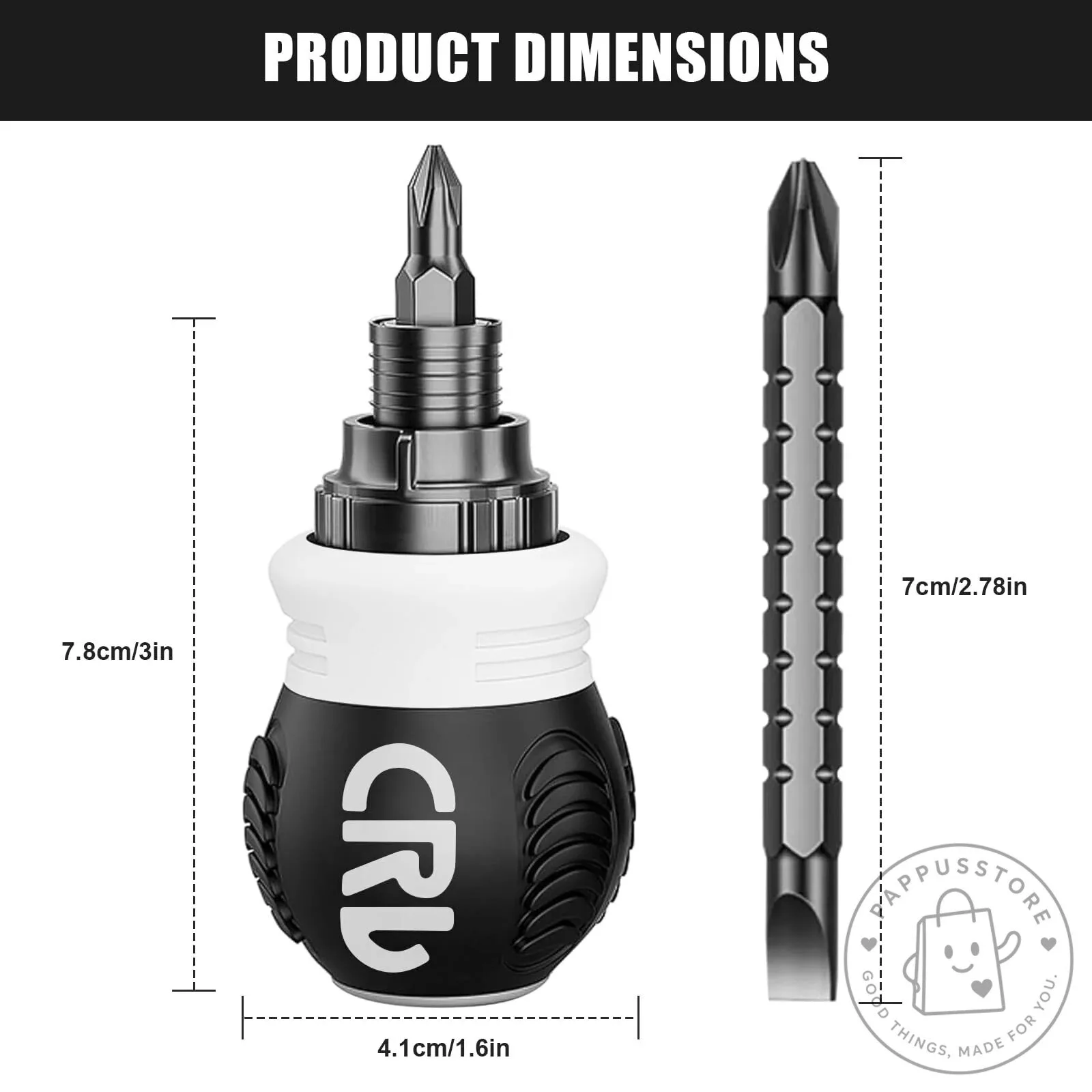 13-in-1 Ratchet Screwdriver Set with Multiple Interchangeable Bits 9 13-in-1 Ratchet Screwdriver Set with Multiple Interchangeable Bits