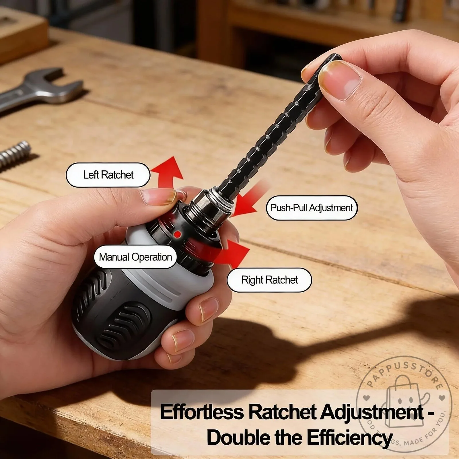 13-in-1 Ratchet Screwdriver Set with Multiple Interchangeable Bits 13 13-in-1 Ratchet Screwdriver Set with Multiple Interchangeable Bits