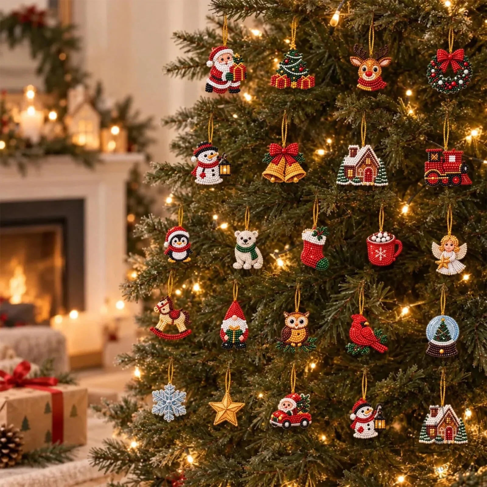 DIY Diamond Painting Advent Calendar 2026 Christmas Ornaments Craft Kit 2D 13 DIY Diamond Painting Advent Calendar 2026 Christmas Ornaments Craft Kit 2D