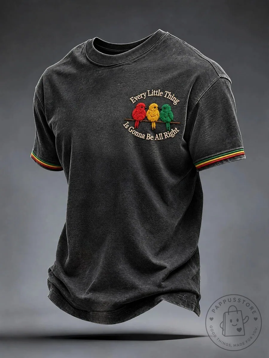 Every Little Thing Is Gonna Be All Right Three Little Birds T-Shirt 5 Every Little Thing Is Gonna Be All Right Three Little Birds T-Shirt