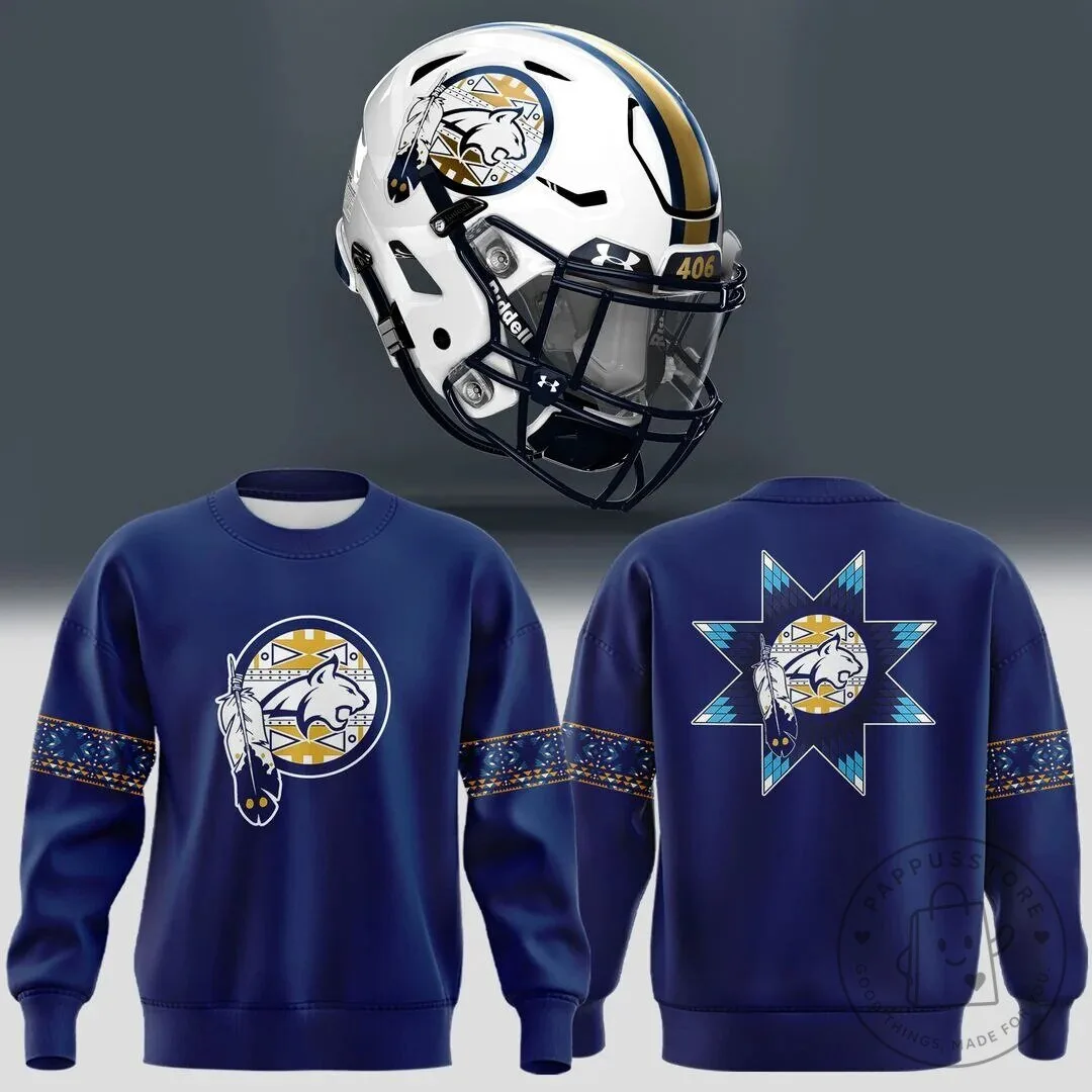 Montana State Bobcats Football Native American Heritage Month Sweatshirt 1 Montana State Bobcats Football Native American Heritage Month Sweatshirt
