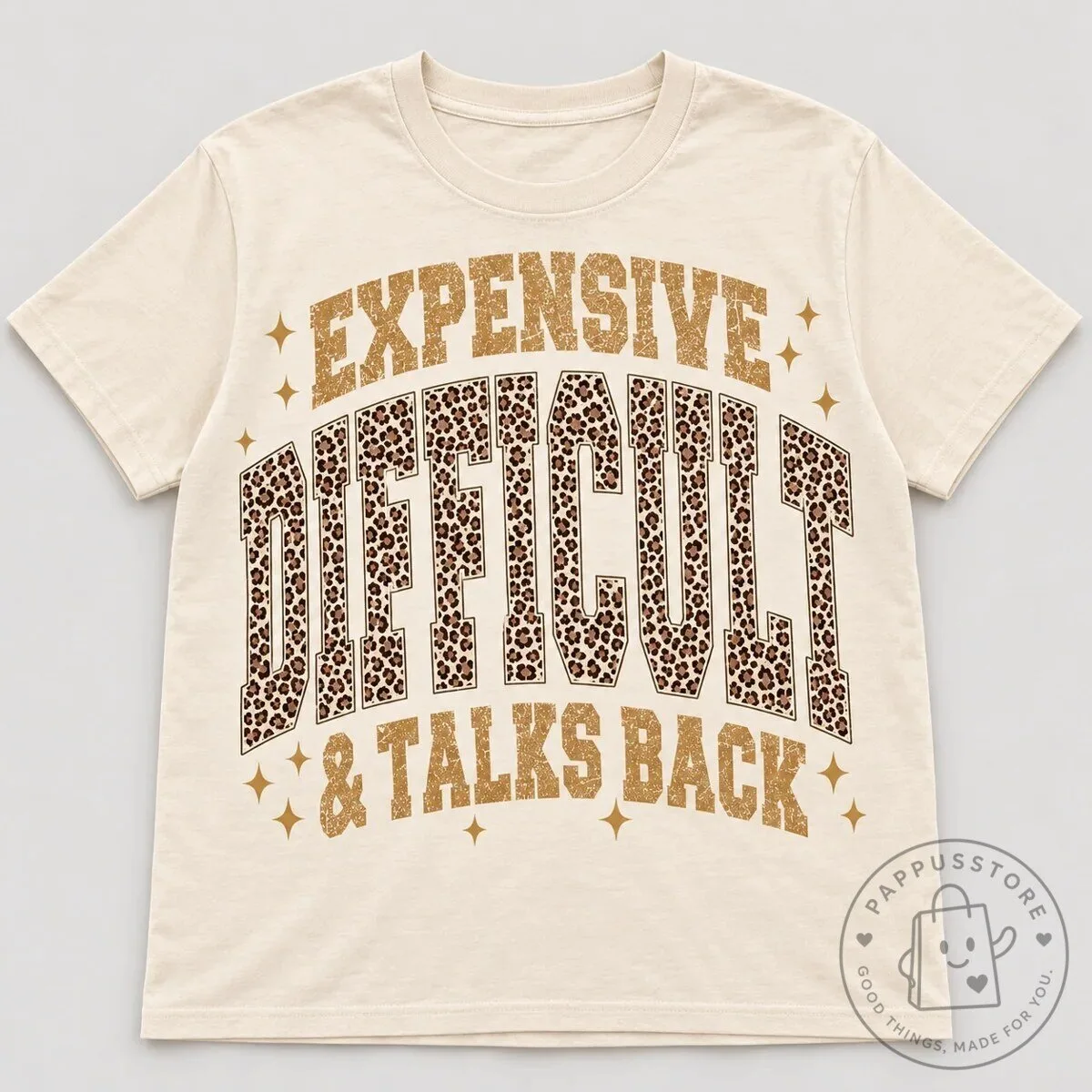 Expensive Difficult And Talks Back Funny Sarcastic Quote Leopard Print Sweatshirt 20 Expensive Difficult And Talks Back Funny Sarcastic Quote Leopard Print Sweatshirt