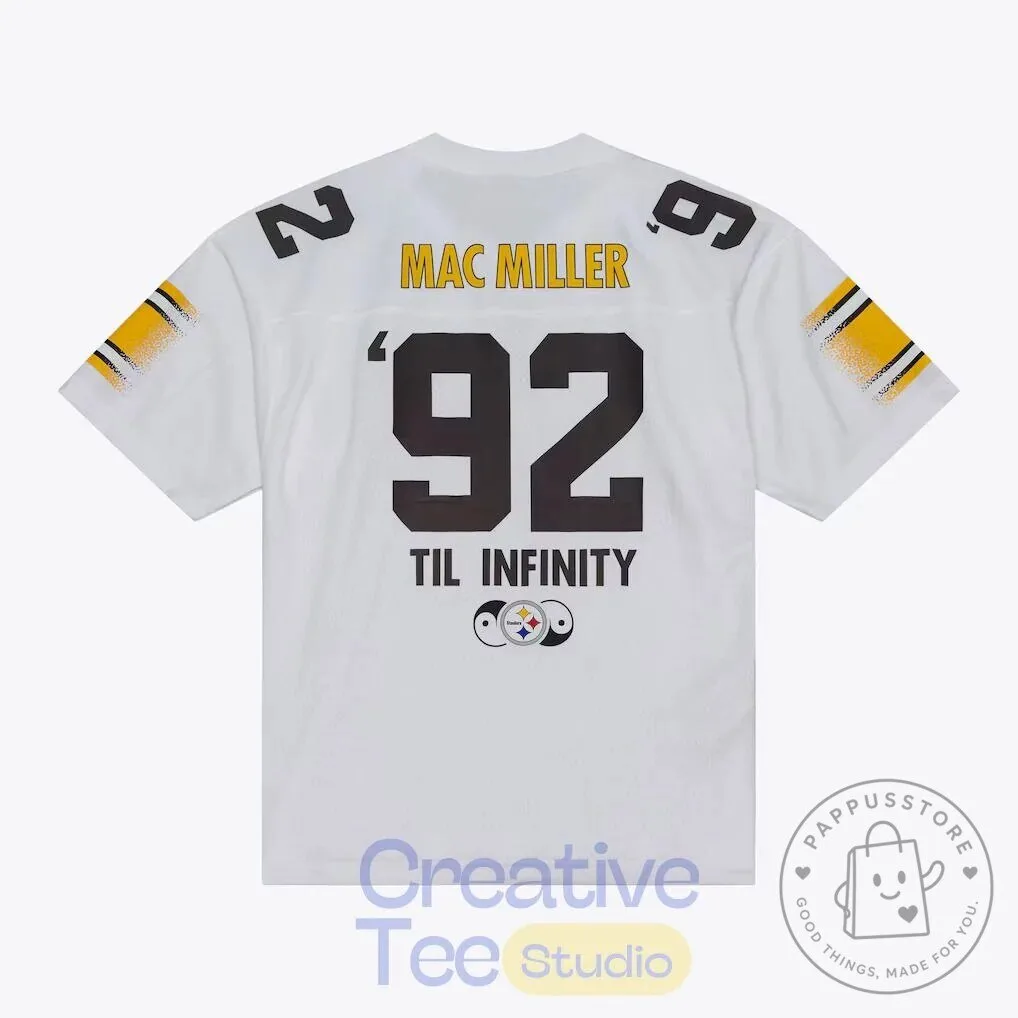 Pittsburgh Steelers Mac Miller 2026 Black Football Jersey 11 Pittsburgh Steelers Mac Miller 2026 Black Football Jersey