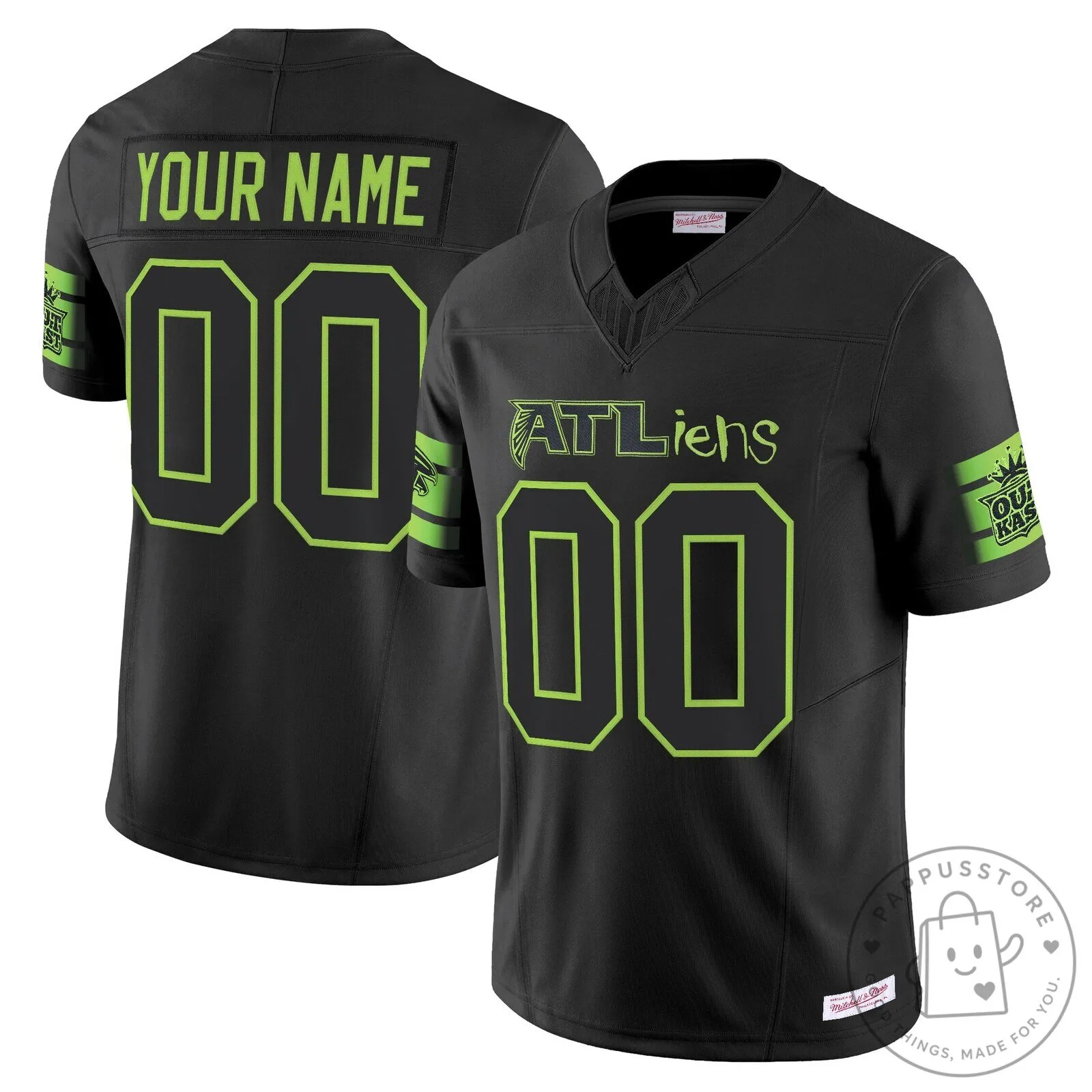 Atlanta Falcons 30th Anniversary Jersey by Outkast ATLiens 4 Atlanta Falcons 30th Anniversary Jersey by Outkast ATLiens